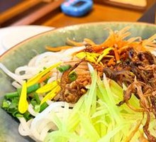 Mushroom Cold Rice Noodles