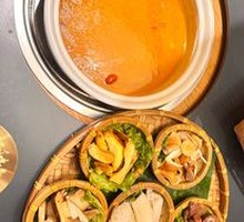 Chicken and Mushroom Soup Pot