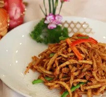 Stir-Fried Wood Ear Mushrooms