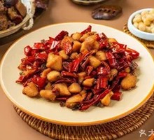 Dry Chili Spicy Chicken Cubes