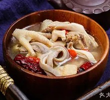 Pork Tripe and Ginkgo Chicken Stew