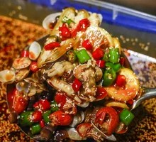 Mixed Seafood in Sauce