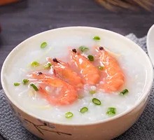Corn and Shrimp Porridge