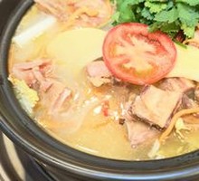 Preserved Pork Rib Hot Pot