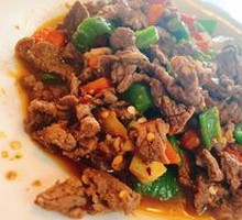 Grilled Beef on Iron Plate