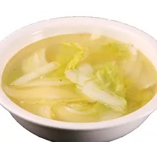 Chicken Soup with Chinese Cabbage