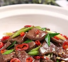 Stir-fried猪 Liver