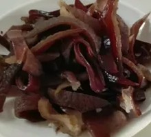 Cold Black Mushroom Salad