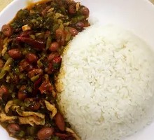 Sour Cabbage and Pork Rice Bowl
