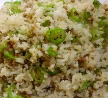 青椒牛肉炒饭