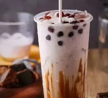 Red Bean Paste Milk Tea