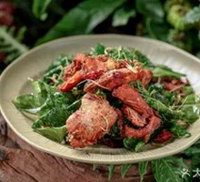 Wild Herb Fried Fish