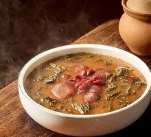 Seaweed Sourdough Red Bean Soup