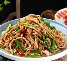 Smoked Bamboo Shoots with Cured Meat