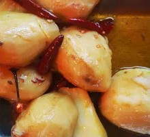 Fried Potato Cubes