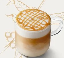 Hot Oat Caramel Macchiato