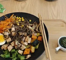 Cajun Chicken Leg Buckwheat Noodles