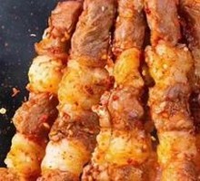 Skewered Beef in Spicy Sauce