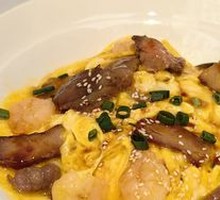 Egg and Three Delicacies Rice (No Bok Choy)