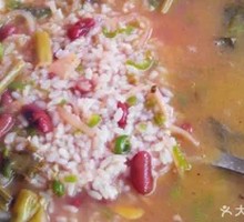 Special Red Bean Sour Soup Rice