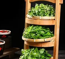 Mixed Wild Greens Platter