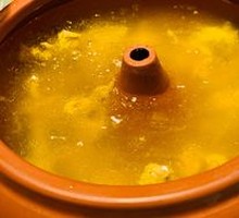 Traditional Steamed Chicken in Steam Pot