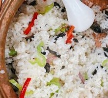 Dried Mushroom Fried Rice