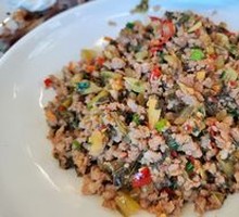 Pickled Vegetable Stir-Fried with Minced Pork