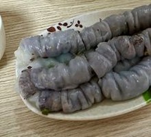 Stuffed Mushroom Rolled Rice Noodles