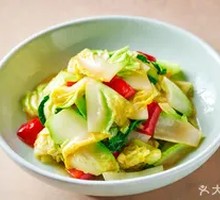 Stir-Fried Napa Cabbage