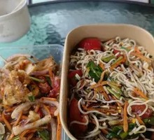 Pounded Instant Noodles