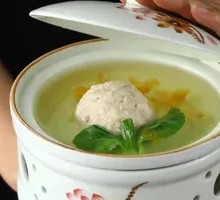 Braised Pork Meatballs in Clear Soup