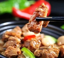 Braised Pork Ribs in Yellow Sauce