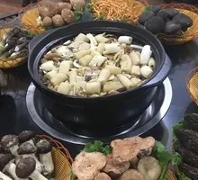 Wild Mushroom Hot Pot