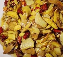 Stir-fried Morel Mushroom