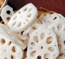 Lotus Root Slices