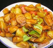 Braised Pork and Eggplant