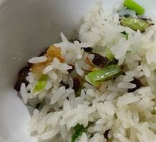 Dried Beef and Bitter Herb Fried Rice