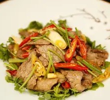 Stir-Fried Beef with Yellow Onion