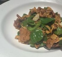 Grandmother's Stir-Fried Pork with Green Pepper