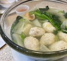 Cabbage and Pork Dumpling Pot