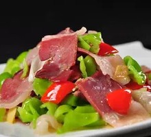 Dry Chili Stir-fried Ham