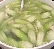 Loofah and Pork Soup