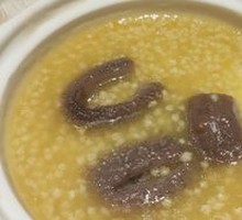 Sea Cucumber and Millet Porridge