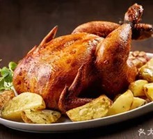 Golden Roast Chicken