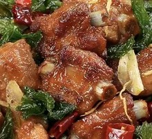 Mint Fried Spare Ribs