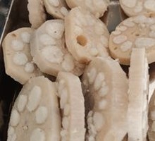 Glutinous Rice Stuffed Lotus Root Slices