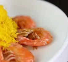 Egg Powder Butter Cheese Baked Red Shrimp