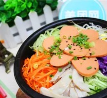 Sausage Stone Pot Rice Bowl