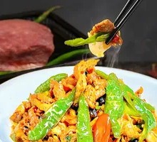 New-style Stir-fried Pork with Pepper